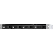 Qnap TR-004U, HDD / SSD-Gehäuse, 2.5/3.5", Serial ATA II, 6 Gbit/s, Hot-Swap, Schwarz, Grau