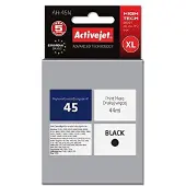 ActiveJet AH-45N Tintenpatrone (Ersatz für HP 45 51645A; Höchste; 44 ml; schwarz), Hohe (XL-) Ausbeute, Schwarz, Tinte auf Pigmentbasis, 44 ml, 1 Stück(e), Einzelpackung