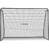 Coppens Fußballtor - Fussballtor 300 x 205 x 120 cm - Fußball Tor - Fussballtore für Garten Kinder und Erwachsene - Fussball Trainingszubehör für Innen und Außen - Metall - Schwarz