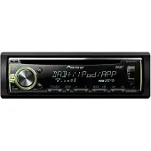 Pioneer DEH-X6800DAB, Schwarz, 1 DIN, 200 W, CD, CD-R, CD-RW, 1 Disks, Entfernbar