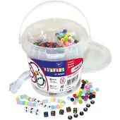 Playbox Buchstabenperlen Im Eimer 1000 St