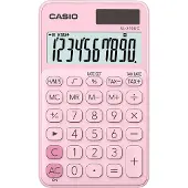 Casio SL-310UC-PK, Tasche, Einfacher Taschenrechner, 10 Ziffern, 1 Zeilen, Batterie/Solar, Pink