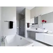 Badland Badewanne Rechteck Quadro 155x70 mit Acrylschürze, Füßen und Ablaufgarnitur GRATIS