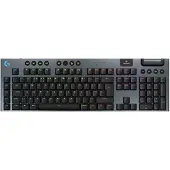 Logitech G G915 X LIGHTSPEED, Verkabelt & Kabellos, RF Wireless + Bluetooth, Mechanischer Switch, QWERTZ, LED, Schwarz