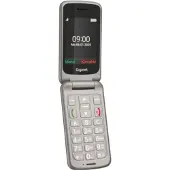 Gigaset GL595, Klappgehäuse, Single SIM, 7,11 cm (2.8"), 0,3 MP, 800 mAh, Grau