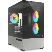 Sharkoon MK7 ARGB , Tower-Gehäuse, (Tempered Glass x 2)