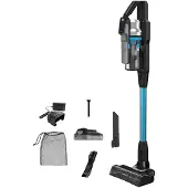 Black & Decker BSV520BRB-QW, Stabstaubsauger, Beutellos, Blau, 0,65 l, Rechteckig, Trocken