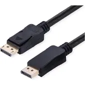Value DisplayPort Kabel, v2.1, 10K, DP ST - ST, schwarz, 5 m
