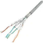 Roline S/FTP-(PiMF-) Kabel Cat.7 (Class F) Massivdraht, AWG23, 300m