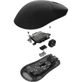 Endgame Gear OP1W 4K V2, rechts, Optisch, RF Wireless + USB Type-A, 30000 DPI, Grau