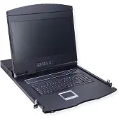 Value 19"-KVM-Konsole, 48 cm (19") TFT (16:9), VGA, USB, Tastaturlayout UK