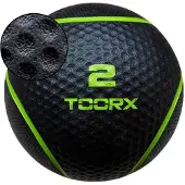 Toorx Fitness Fitness Medicine Ball 1 - 6 kg - 2 kg – Grün