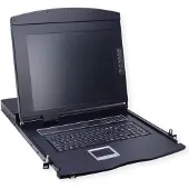 Value 19"-KVM-Konsole, 43 cm (17") TFT (16:9), VGA, USB, Tastaturlayout UK