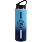 Adlibris Aluminium Fade Water Bottle - Manchester City (85684)