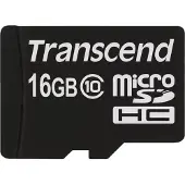 Transcend microSDHC 16GB Class 10