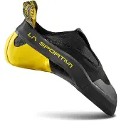 La Sportiva Cobra 4.99, Climbing, Uni, Shoes, K00Y00 Black/Yellow, 35 -