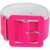 Boland Lackgürtel neon-pink