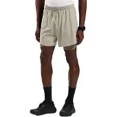 Odlo Laufhose Herren Zeroweight 5 Inch 2-in-1 Agate Gray Vetiver-S