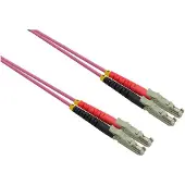 Roline LWL-Kabel duplex 50/125µm OM4, LSH/LSH, LSOH, violett, 10 m