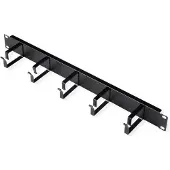 Roline 19-Zoll Rangierpanel 1 HE, 40x60mm schwarz