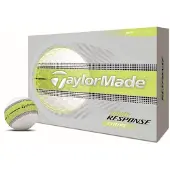 TaylorMade Golfbälle Tour Response Stripe - 12er Pack, gelb