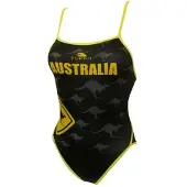 Turbo Australia Kangaroo Signal Badeanzug