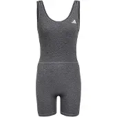 Adidas Kurzer Jumpsuit Damen Optime Essentials Heather