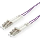 Roline LWL-Kabel 50/125µm OM4, LC/LC, violett, 7 m