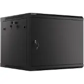 Lanberg 19" 9U 600X600 Schwarz Metalltür Rack Einbauschrank