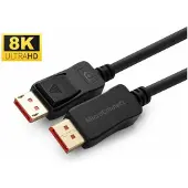 Microconnect MC-DP-MMG-300V1.4, 3 m, DisplayPort, DisplayPort, Männlich, Männlich, 7680 x 4320 Pixel