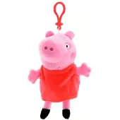 Sambro Peppa Wutz Plüschanhänger (14cm) Schlüsselanhänger Kinder Peppa
