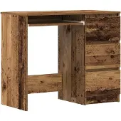 vidaXL Schreibtisch Altholz-Optik 90x45x76 cm Holzwerkstoff