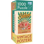 Tactic Puzzle Lovers Vintage Posters Retro Cinema 1000 pcs puzzle, 1000 Stück(e), Kunst