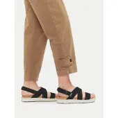 Keen Damen Sandalen Schwarz/Birch – Leicht & Komfort Klettverschluss Outdoor 39 EU