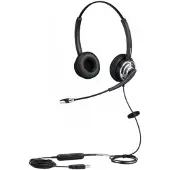 ALLNET 8805-8.2MS, Kabelgebunden, Büro/Callcenter, Kopfhörer, Schwarz
