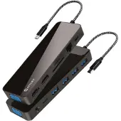ESTUFF GLB235470, 100 W, 3,5 mm, 1000 Mbit/s, Schwarz, MicroSD (TransFlash), 5 Gbit/s