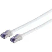 Lanview LVN-CAT6A-FLEX-10MWH, 10 m, Cat6a, S/FTP (S-STP), RJ-45, RJ-45, Weiß