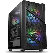 Thermaltake Commander C 31, Midi Tower, PC, Schwarz, ATX, micro ATX, Mini-ITX, SPCC, 18 cm