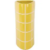 PT Living Vase Retro Tiles triangular medium citrine yellow