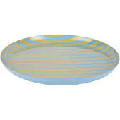 PT Living Plate Animado large citrine yellow w. soft blue