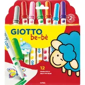 Adlibris GiottoBebe Filzstifte 12er-Pack