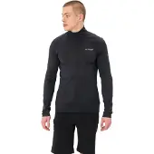 Vaude Langarmshirt "MENS LIVIGNO HALFZIP II" elastische Verarbeitung, leichtes Material, aus Polyester und Elasthan