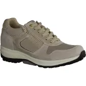 Xsensible Jersey, Damen, bequem Halbschuhe, Sand (Beige), Leder, Weite GX - Damenschuhe Bequeme Schnürschuhe, Beige, leder (stretchleder)