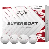 Callaway Golfbälle Supersoft LTD 2025 LOVE - 12er Pack, weiss