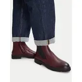Tamaris Damen-Halbstiefel 1-25422-45, Merlot, Größe 40