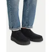 Clarks Schnürschuhe Torhill Moss 26179360 Schwarz 39.5