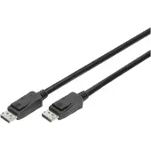 Digitus DisplayPort Anschlusskabel, 1 m, DisplayPort, DisplayPort, Männlich, Männlich, 7680 x 4320 Pixel