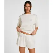Hunkemoller Pyjama-Set aus Baumwolle Weiß