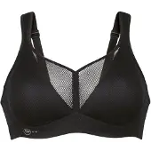 Anita Active Sport-BH "Air Control Deltapad" doppellagige Cups, gepolsterte Träger, mit Print, feminin, weich