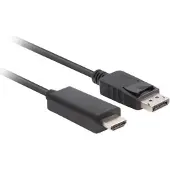 Lanberg CA-DPHD-11CC-0050-BK cable gender changer DisplayPort HDMI Black